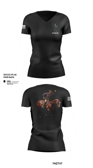 Womens Short Sleeve Vneck Shirt, , Army, Teamtime, Team time, sublimation, custom sports apparel, team uniforms, spirit wear, spiritwear, sports uniforms, custom shirts, team store, custom team store, fundraiser sports, apparel fundraiser