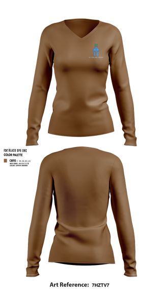 Womens Long Sleeve Vneck Shirt, Sc.contractor.inc, , Teamtime, Team time, sublimation, custom sports apparel, team uniforms, spirit wear, spiritwear, sports uniforms, custom shirts, team store, custom team store, fundraiser sports, apparel fundraiser