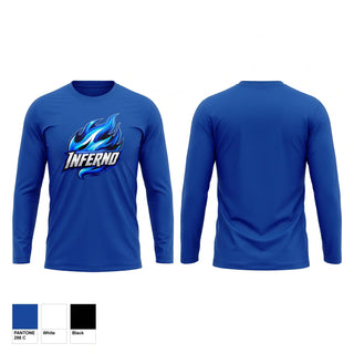 Long Sleeve Performance Shirt, Inferno, Softball, Teamtime, Team time, sublimation, custom sports apparel, team uniforms, spirit wear, spiritwear, sports uniforms, custom shirts, team store, custom team store, fundraiser sports, apparel fundraiser