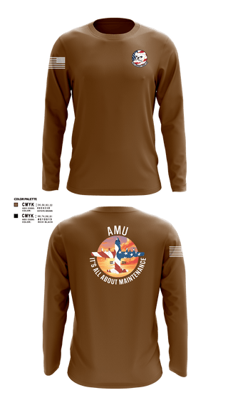 Long Sleeve Performance Shirt, 910th AMU, Air Force, Teamtime, Team time, sublimation, custom sports apparel, team uniforms, spirit wear, spiritwear, sports uniforms, custom shirts, team store, custom team store, fundraiser sports, apparel fundraiser