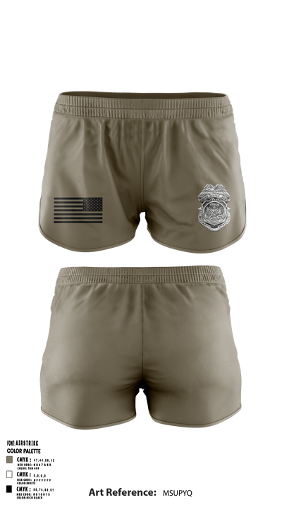 24th MP DET CID 97764501 Ranger Panties - 1