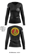 Weapons Field Training 21239816 Women's Long Sleeve V-neck Shirt - 3