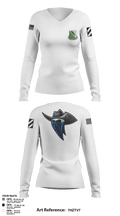 A-Co 2-69AR 86799985 Women's Long Sleeve V-neck Shirt - 4