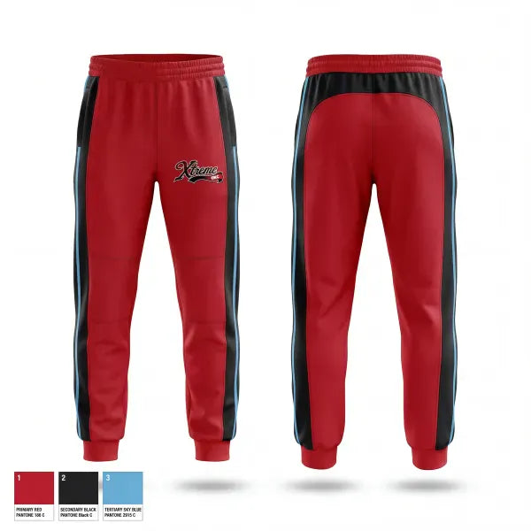 Sweatpants, Okc xtreme, Baseball, Teamtime, Team time, sublimation, custom sports apparel, team uniforms, spirit wear, spiritwear, sports uniforms, custom shirts, team store, custom team store, fundraiser sports, apparel fundraiser