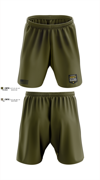 Recruiting and Retention Battalion 16496616 Athletic Shorts With Pockets - 1