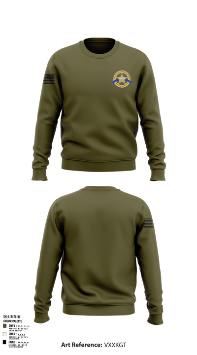 Law Enforcement Support Service of Texas 58643369 Crew Neck Sweatshirt - 101