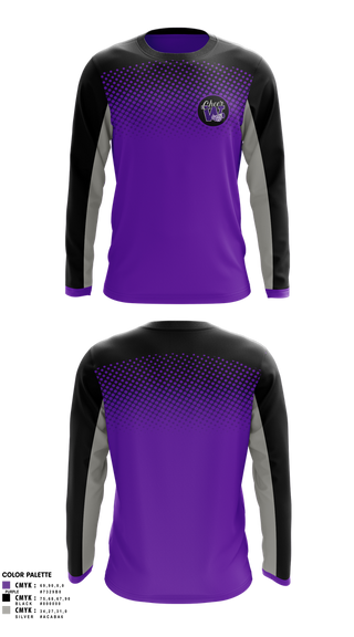 Long Sleeve Performance Shirt, Soledad Warriors Cheer, Cheer, Teamtime, Team time, sublimation, custom sports apparel, team uniforms, spirit wear, spiritwear, sports uniforms, custom shirts, team store, custom team store, fundraiser sports, apparel fundraiser