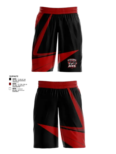 Baton Rouge Post Grad Academy 3423121 Mens Basketball Shorts 1