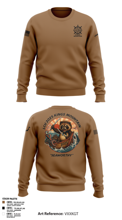 LCU 2025 kings mountain Crew Neck Sweatshirt - 4