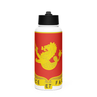 Bravo 5-25 Stainless Steel Water Bottle with a Straw Lid