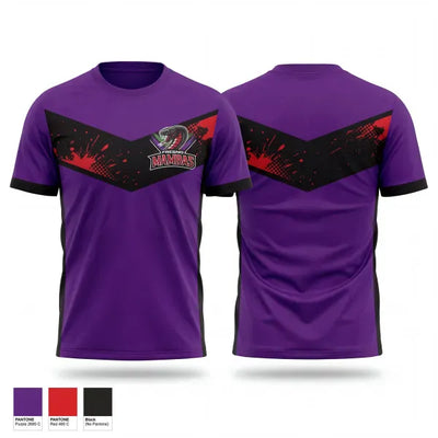Fresno Mambas 7700047 Old School Cotton Feel Shirt - 1