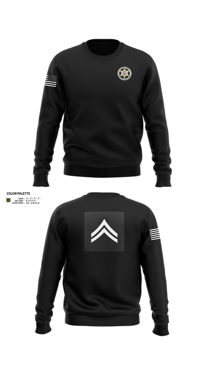 Wayne County Sheriff’s Department 8145507 Crew Neck Sweatshirt - 3