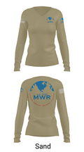 FAMILY AND MORALE, WELFARE AND RECREATION 29684136 Women's Long Sleeve V-neck Shirt - 97