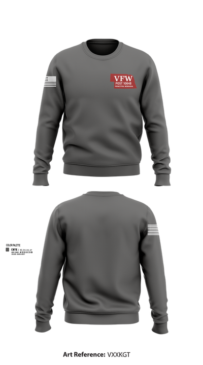 VFW Post 10648 14748257 Crew Neck Sweatshirt - 109