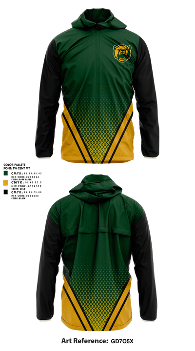Bears 83826644 Windbreaker - 1