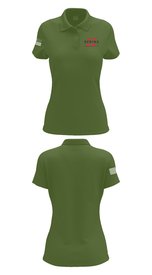 Womens Short Sleeve Performance Polo, SPRINX FIRE PROTECTION, , Teamtime, Team time, sublimation, custom sports apparel, team uniforms, spirit wear, spiritwear, sports uniforms, custom shirts, team store, custom team store, fundraiser sports, apparel fundraiser