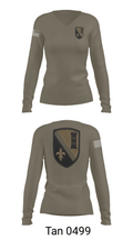 844th ECC 52332880 Women's Long Sleeve V-neck Shirt - 73
