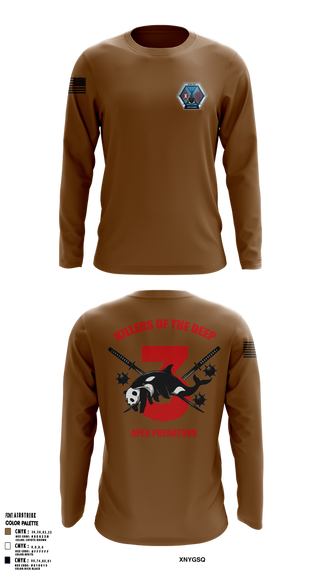 Long Sleeve Performance Shirt, UUVRON THREE, Navy, Teamtime, Team time, sublimation, custom sports apparel, team uniforms, spirit wear, spiritwear, sports uniforms, custom shirts, team store, custom team store, fundraiser sports, apparel fundraiser