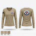 99 CES/CEF Women's Long Sleeve V-neck Shirt - 1