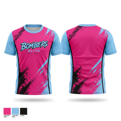 Bombers Elite Soft Poly Tee Cotton Like Feel - 1