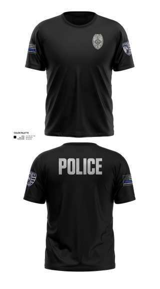 Old School Cotton Feel Shirt, Lincoln Police Department, Police, Teamtime, Team time, sublimation, custom sports apparel, team uniforms, spirit wear, spiritwear, sports uniforms, custom shirts, team store, custom team store, fundraiser sports, apparel fundraiser