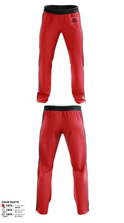Western Oregon University Equestrian 74623833 Sweatpants - 4