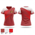 AYSO Region 1398 Extra Arsenal 80236178 Women's Short Sleeve V-neck Shirt - 1