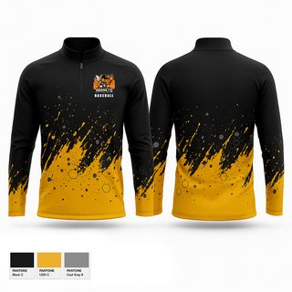 Quarter Zip Jacket, Montgomery Hornets, Baseball, Teamtime, Team time, sublimation, custom sports apparel, team uniforms, spirit wear, spiritwear, sports uniforms, custom shirts, team store, custom team store, fundraiser sports, apparel fundraiser