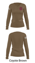 Amed 64194454 Women's Long Sleeve V-neck Shirt - 17