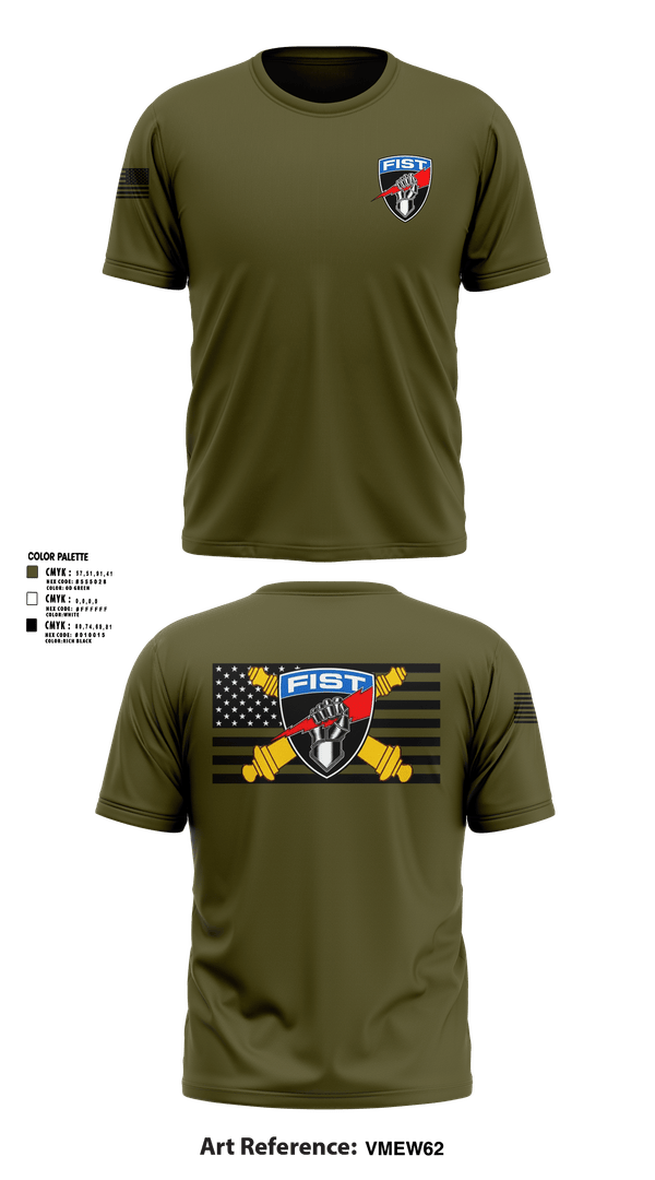 Short Sleeve Performance Shirt, 1/78th FA Bn, Army, Teamtime, Team time, sublimation, custom sports apparel, team uniforms, spirit wear, spiritwear, sports uniforms, custom shirts, team store, custom team store, fundraiser sports, apparel fundraiser