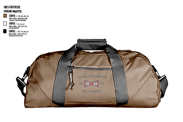 Duffle Bag, 361st MRB, Army, Teamtime, Team time, sublimation, custom sports apparel, team uniforms, spirit wear, spiritwear, sports uniforms, custom shirts, team store, custom team store, fundraiser sports, apparel fundraiser