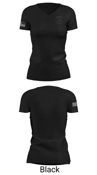 Womens Short Sleeve Vneck Shirt, Hudson County Sheriff’s Office K9-Unit, Police, Teamtime, Team time, sublimation, custom sports apparel, team uniforms, spirit wear, spiritwear, sports uniforms, custom shirts, team store, custom team store, fundraiser sports, apparel fundraiser