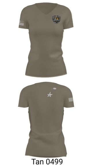 Womens Short Sleeve Vneck Shirt, USS WASP, , Teamtime, Team time, sublimation, custom sports apparel, team uniforms, spirit wear, spiritwear, sports uniforms, custom shirts, team store, custom team store, fundraiser sports, apparel fundraiser