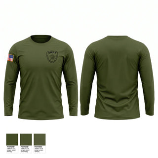 Long Sleeve Performance Shirt, Chicago Police SWAT, Police, Teamtime, Team time, sublimation, custom sports apparel, team uniforms, spirit wear, spiritwear, sports uniforms, custom shirts, team store, custom team store, fundraiser sports, apparel fundraiser