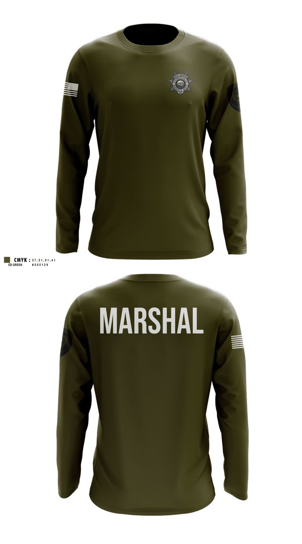 Long Sleeve Performance Shirt, Sherwood valley marshals, Police, Teamtime, Team time, sublimation, custom sports apparel, team uniforms, spirit wear, spiritwear, sports uniforms, custom shirts, team store, custom team store, fundraiser sports, apparel fundraiser