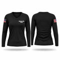 Blytheville Fire Women's Long Sleeve V-neck Shirt - 1
