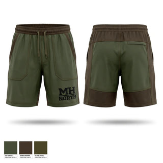Athletic Shorts With Pockets, MH North, Army, Teamtime, Team time, sublimation, custom sports apparel, team uniforms, spirit wear, spiritwear, sports uniforms, custom shirts, team store, custom team store, fundraiser sports, apparel fundraiser