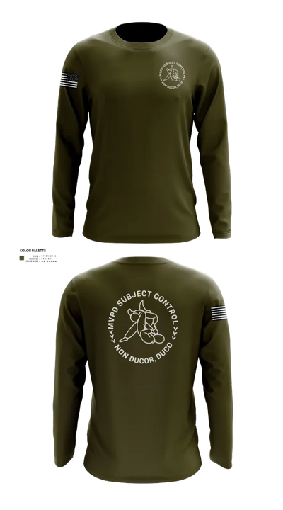 MVPD Subject Control 16115656 Long Sleeve Performance Shirt 22