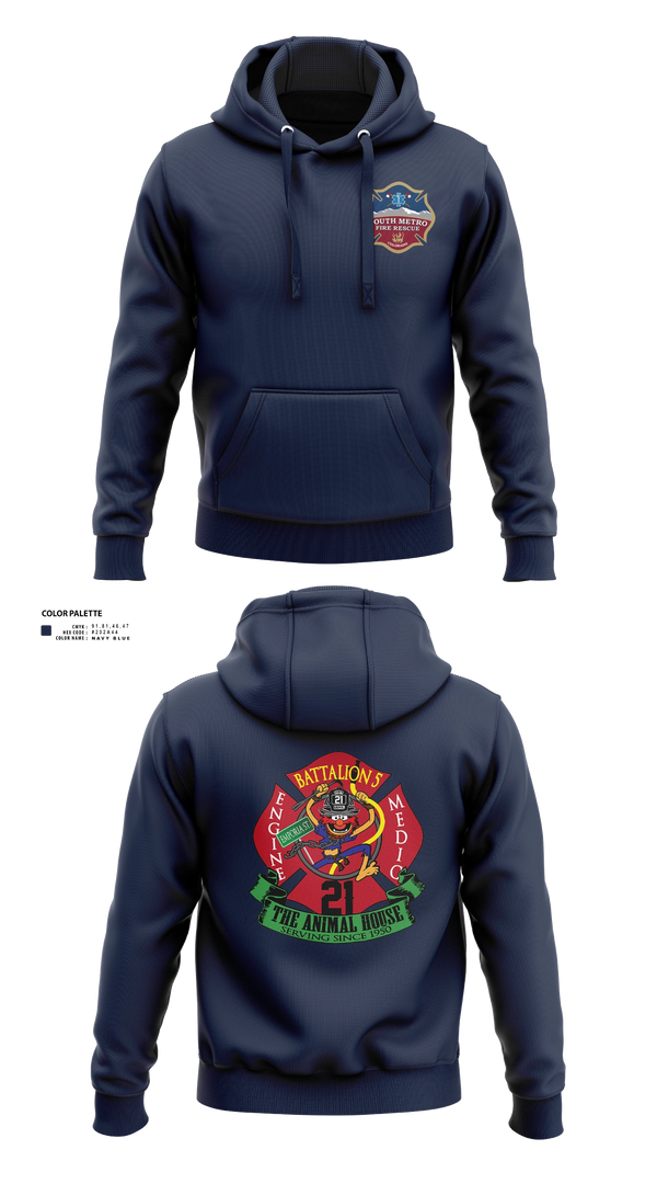 Hoodie, The animal house, Fire Department, Teamtime, Team time, sublimation, custom sports apparel, team uniforms, spirit wear, spiritwear, sports uniforms, custom shirts, team store, custom team store, fundraiser sports, apparel fundraiser