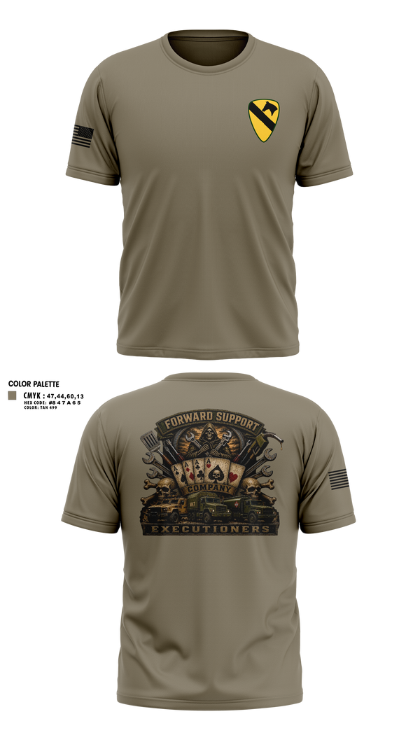 Old School Cotton Feel Shirt, Executioners, Army, Teamtime, Team time, sublimation, custom sports apparel, team uniforms, spirit wear, spiritwear, sports uniforms, custom shirts, team store, custom team store, fundraiser sports, apparel fundraiser