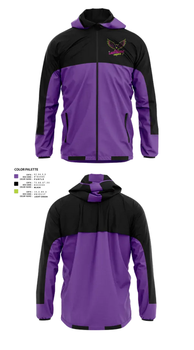 NOLA Black Hawks 6850608 Windbreaker - 21