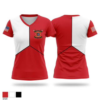 Womens Short Sleeve Vneck Shirt, Chemult Rural Fire Protection District, EMS/EMT, Teamtime, Team time, sublimation, custom sports apparel, team uniforms, spirit wear, spiritwear, sports uniforms, custom shirts, team store, custom team store, fundraiser sports, apparel fundraiser