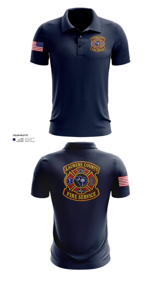 Short Sleeve Performance Polo, LAURENS COUNTY FIRE SERVICE, Fire Department, Teamtime, Team time, sublimation, custom sports apparel, team uniforms, spirit wear, spiritwear, sports uniforms, custom shirts, team store, custom team store, fundraiser sports, apparel fundraiser