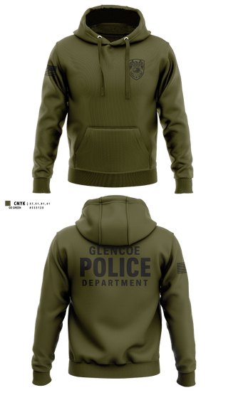 Hoodie, Glencoe Police Department, Police, Teamtime, Team time, sublimation, custom sports apparel, team uniforms, spirit wear, spiritwear, sports uniforms, custom shirts, team store, custom team store, fundraiser sports, apparel fundraiser