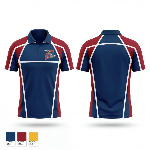 Short Sleeve Performance Polo, Capital District Sled Warriors, Ice Hockey, Teamtime, Team time, sublimation, custom sports apparel, team uniforms, spirit wear, spiritwear, sports uniforms, custom shirts, team store, custom team store, fundraiser sports, apparel fundraiser