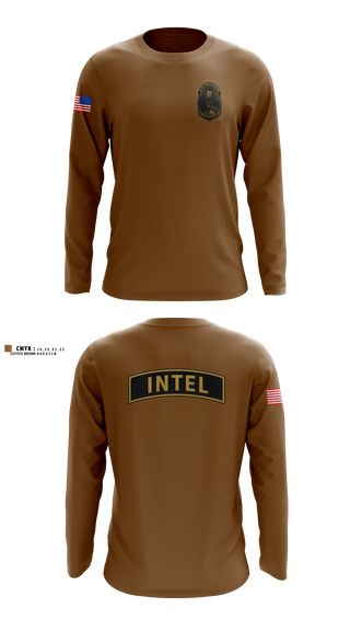 Long Sleeve Performance Shirt, 18 Security Forces Squadron, Air Force, Teamtime, Team time, sublimation, custom sports apparel, team uniforms, spirit wear, spiritwear, sports uniforms, custom shirts, team store, custom team store, fundraiser sports, apparel fundraiser