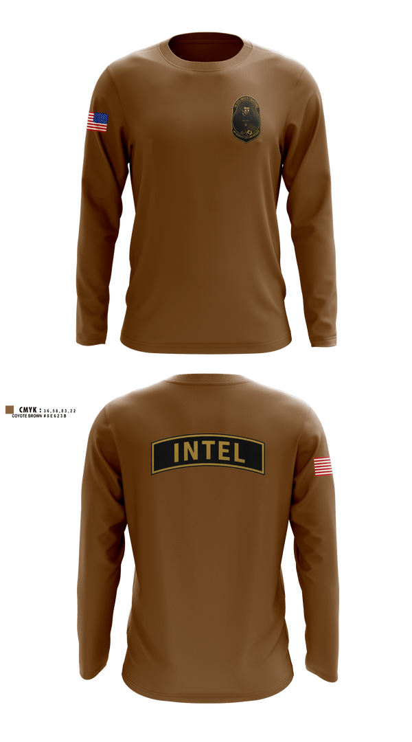 Long Sleeve Performance Shirt, 18 Security Forces Squadron, Air Force, Teamtime, Team time, sublimation, custom sports apparel, team uniforms, spirit wear, spiritwear, sports uniforms, custom shirts, team store, custom team store, fundraiser sports, apparel fundraiser