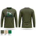 New Milford Bulls Long Sleeve Performance Shirt - 2