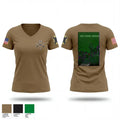 1-173 IN Dco 51435334 Women's Short Sleeve V-neck Shirt - 1