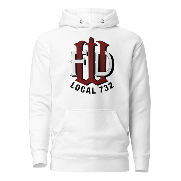 Unisex Hoodie - 1 - White